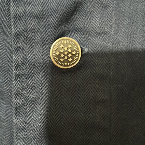 Xl polo by Ralph Lauren military style button up shirt with beautiful detail - Picture 3 of 4